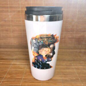 Dr Who Travel Mug Cup David Tennant 10th Doctor 2012 50th Anniversary BPA Free